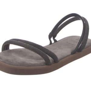 Brunello Cucinelli Suede Slingback Sandals Size 39